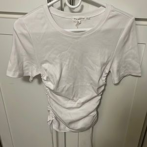 Good American runched side tank top